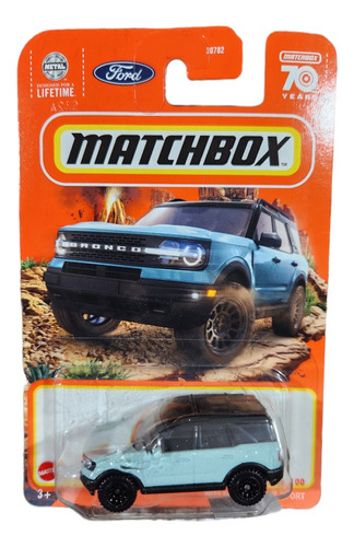 Matchbox 2022 Ford Bronco Sport 10/100