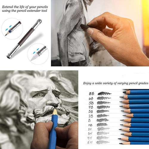 33 Lápices De Colores Para Dibujar Y Esbozar