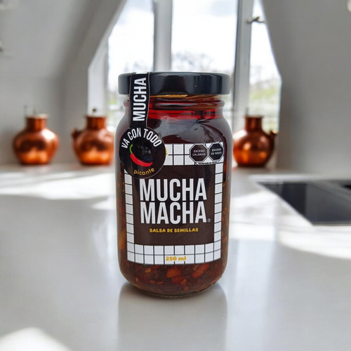 Mucha Macha Salsa De Semillas Picante 250ml