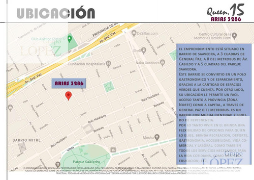 Venta - Departamento En Construcción - Saavedra - 2 Amb