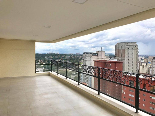 Imagem 3 de 30 de Cobertura Lindemberg Com 4 Dormitórios ,521 M² No Itaim Bibi Com 6 Vagas, - Co1011
