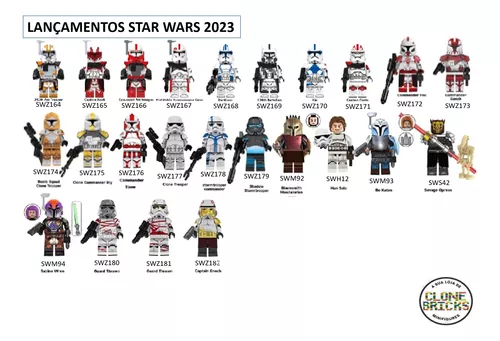 Minifigures Star Wars Rebeldes E Outros Personagens