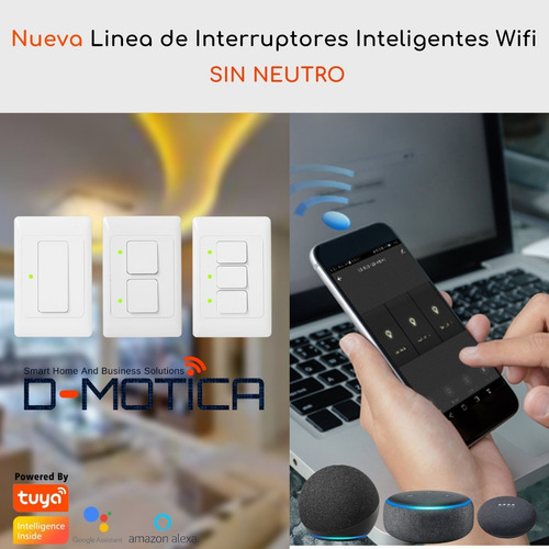 Imagen 6 de 8 de Interruptor Simple Inteligente Wifi - 1 Canal Sin Neutro