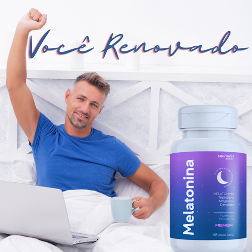 Melatonina + Triptofano Premium 60 Cápsulas