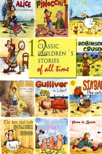 12 Classic Childrens Stories Of All Time, De Brothers Grimm. Editorial Createspace Independent Publishing Platform, Tapa Blanda En Inglés