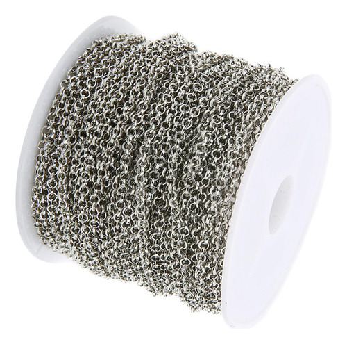 Cadena De Collar Multiusos Acero Inoxidable 2 Rollos/rollo
