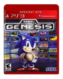 Sonic's Ultimate Genesis Collection  Ultimate Collection SEGA PS3 Físico