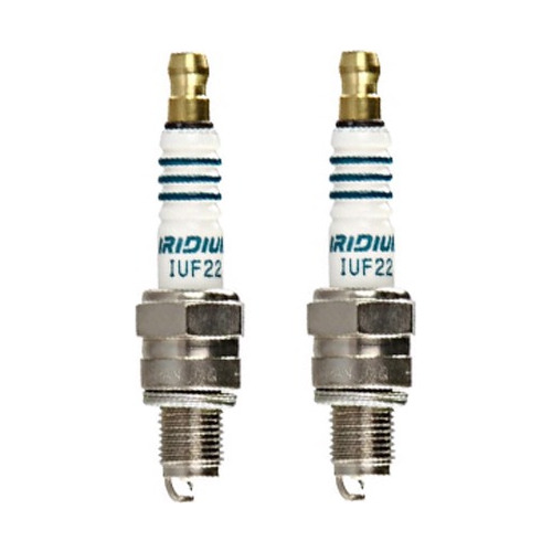 2 Bujías Honda Qa50 1971 - 1975 Iridium Power Denso