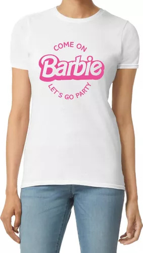 Remera Barbie Película Mod5 Unisex