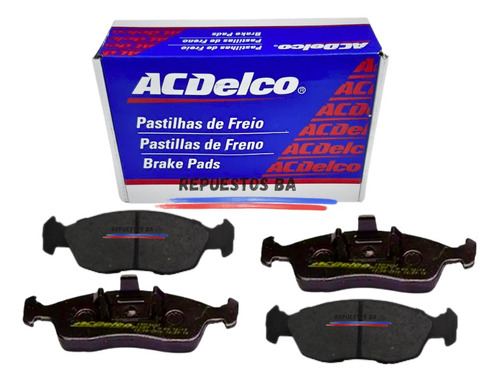 Kit Pastillas Freno Classic Largas Chevrolet Acdelco