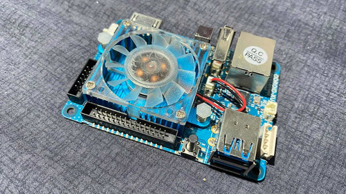 Mini Pc Odroid Xu4 Con Ventilación Activa Y Emmc (Usado)