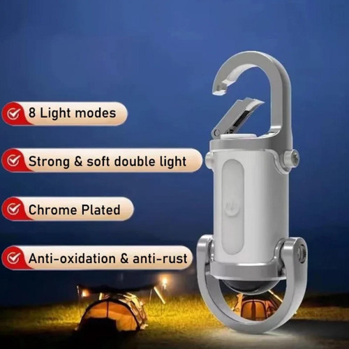 Antorcha De Llavero Portátil Linterna Led De Llavero Pequeño