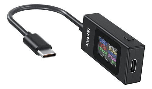 Diymore Medidor De Potencia Usb C, Multimetro Digital, Medid