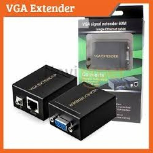 Vga Por Utp Rj45 Cable Extensor Hasta 60m Titan Belgrano
