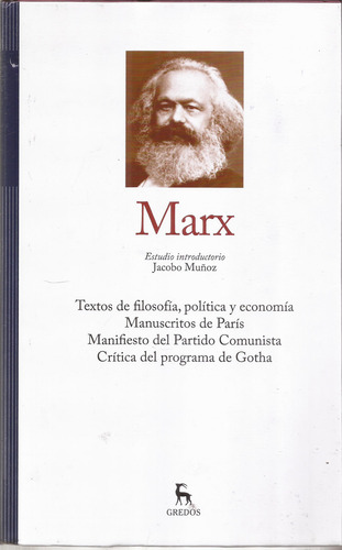 Marx Manifiesto Comunista Y Otros Textos Gredos Libro Nuevo