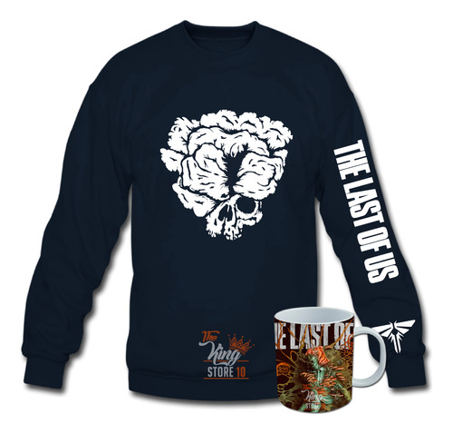 Poleron Polo + Taza, Cordyceps, Virus Hongo, Cerebro, The Last Of Us / The King Store