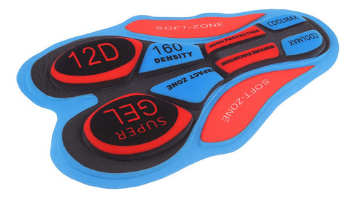 Ropa Interior De 2 Bicicletas Para Ciclismo Shorts 3d Pad,