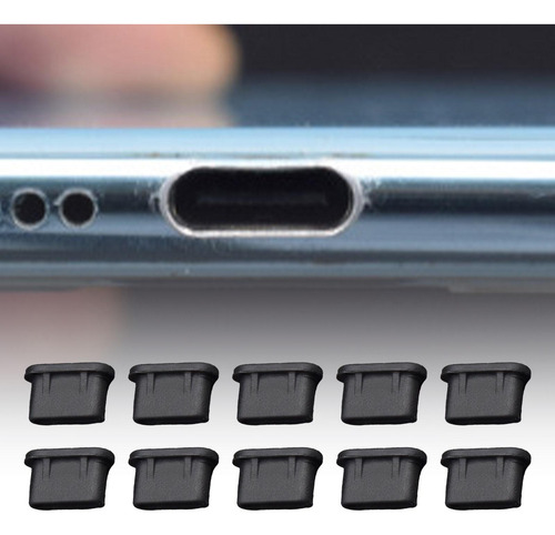 3 X 10pcs Usb C Dust Plugs Práticos Protetores De Porta De