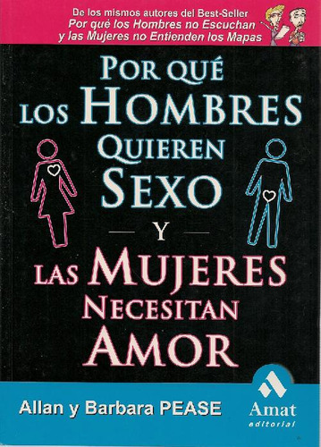 Libro Por Que Los Hombres Quieren Sexo Y Las Mujeres Necesit