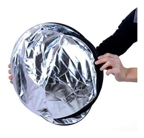 Rebatedor Difusor 107cm Circular 5 Em 1 Fotográfico + Bolsa