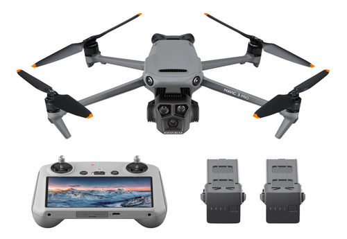 Drone DJI Mavic 3 Pro Fly More Combo con dual cámara 5.1 gris 5.8GHz 3 baterías