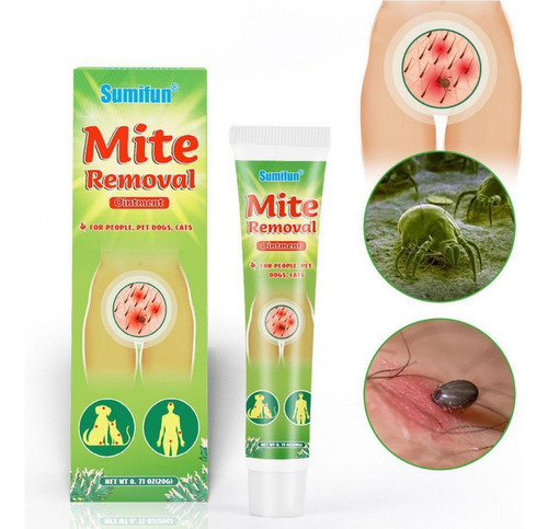 2 Pomadas Para Eliminar Ácaros Contra Coceira E Sarna
