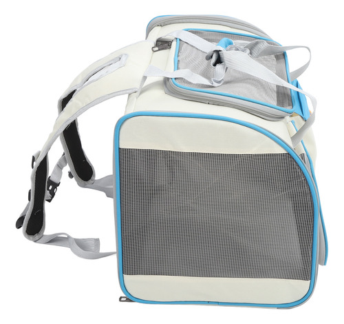 Mochila Transportadora De Mascotas De Malla Transpirable Par