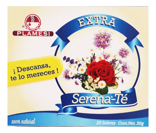 Té Plamesi Serena-té Extra 20 Sobres Relajate!