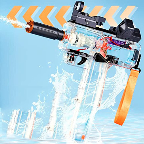 Pistola De Agua Uzi, Juguete Para Niños, Motor Eléctrico, Pi