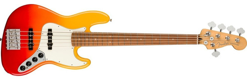 Fender Player Plus Jazz Bass V 5 Bajo 5 Cdas Tequila Sunrise Acabado Del Cuerpo Gloss Polyester