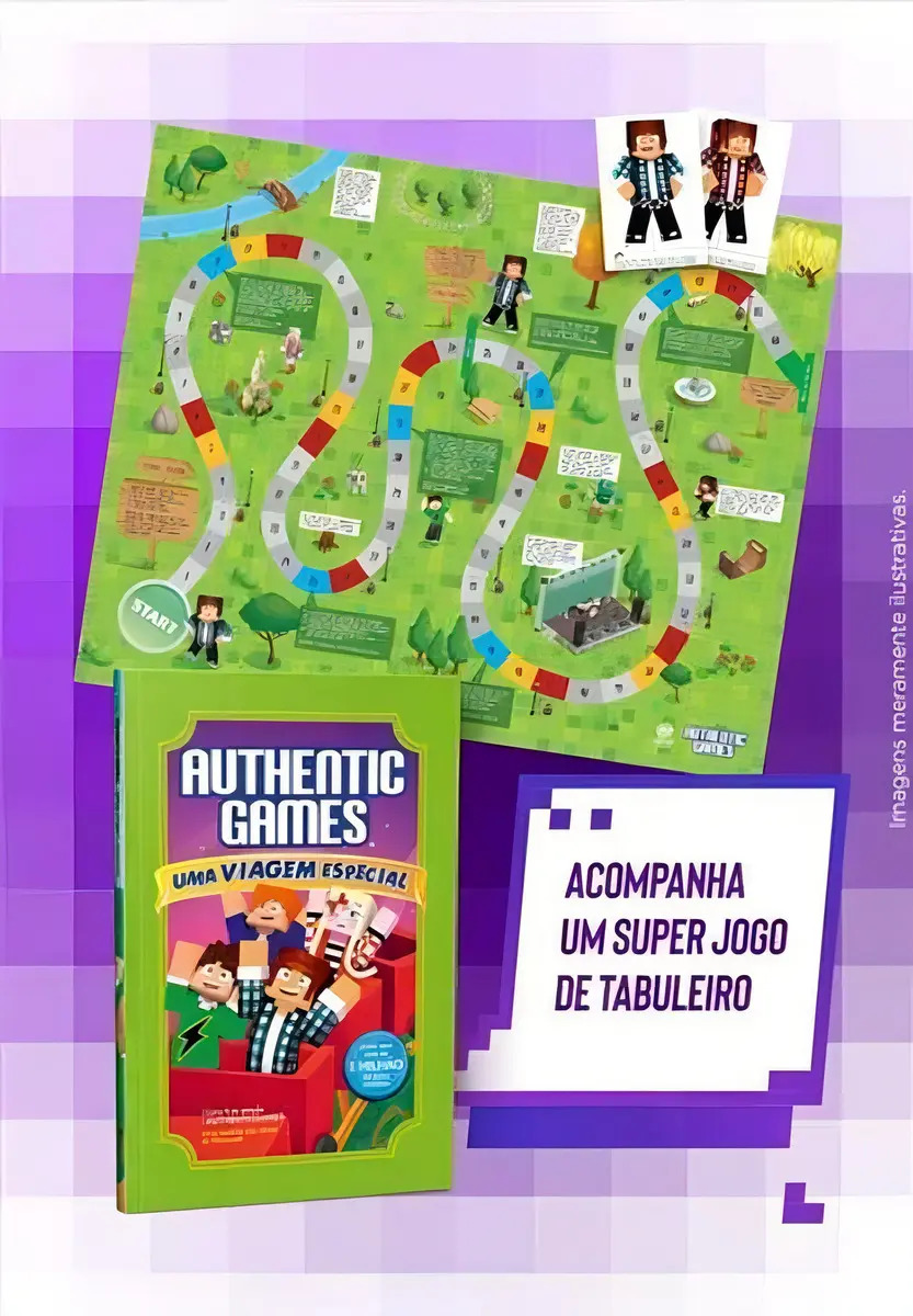 Authentic Games Uma Viagem Especial + Super Jogo De Tab.