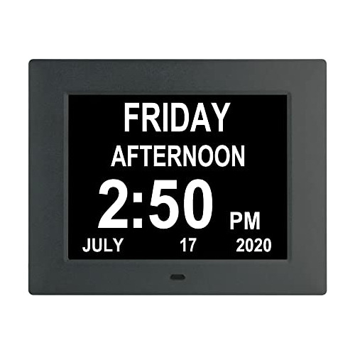 Digital Calendar Clock Extra Large Day And Date Time Wi...