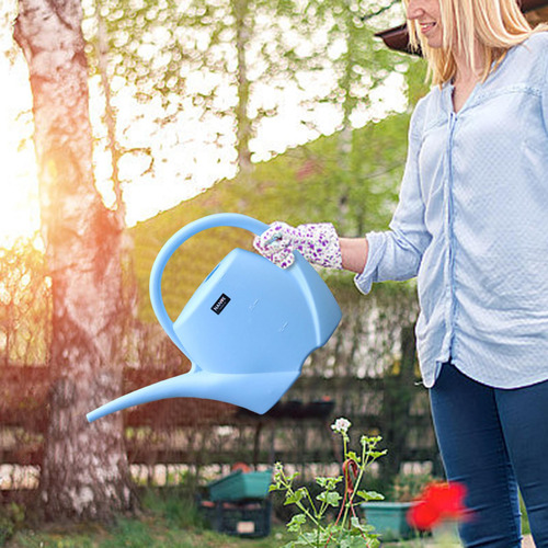 Regadera Herramientas Manuales De Jardinería Caño Azul Un