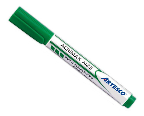 Marcador Para Pizarra Artesco Acrimax 123 Verde