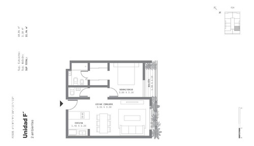 Venta Departamento 2 Ambientes En La Lucila