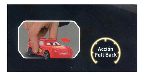 Imagen 3 de 6 de Set De Autos Cars 4 Vehiculos Pull Back Ditoys