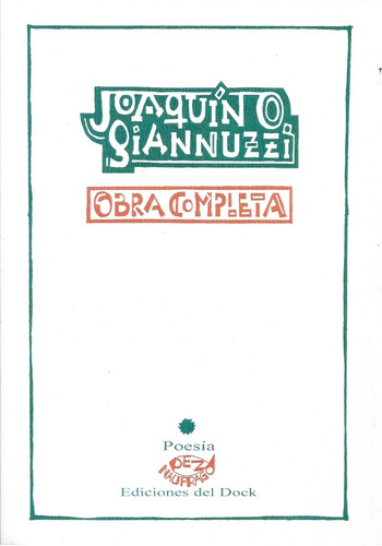 Obra Completa - Joaquin O. Giannuzzi