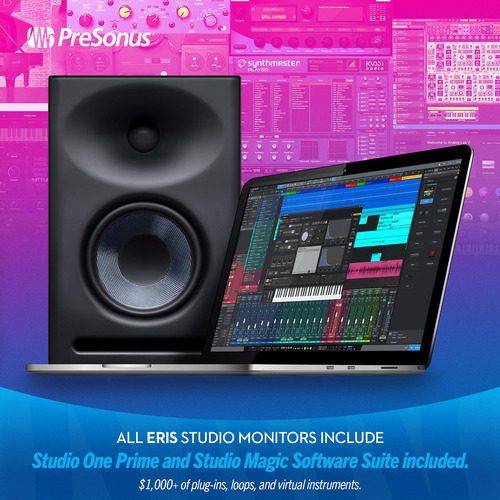 Monitor De Estudio Presonus Eris E7 Xt De 2 Vías Activo Con