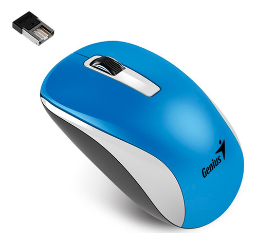Mouse Inalambrico Usb Genius Nx-7010 1600dpi Azul Pc