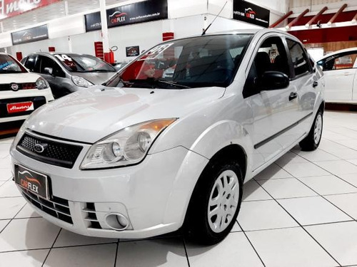 Ford Fiesta Sedan 1.0 Flex 4p Prata 2008 Completo