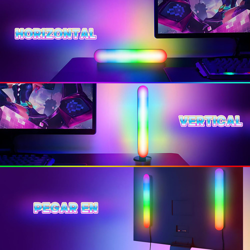 Luces Rgb Inteligentes, Captura Música, Control Bluetooth,