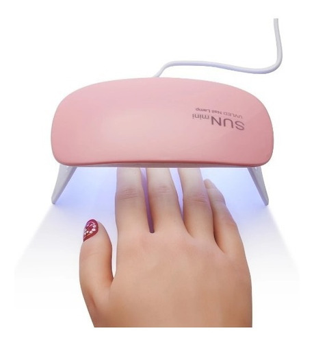 Secador De Uñas Lampara Uv Led Sun Mini Seca Esmalte