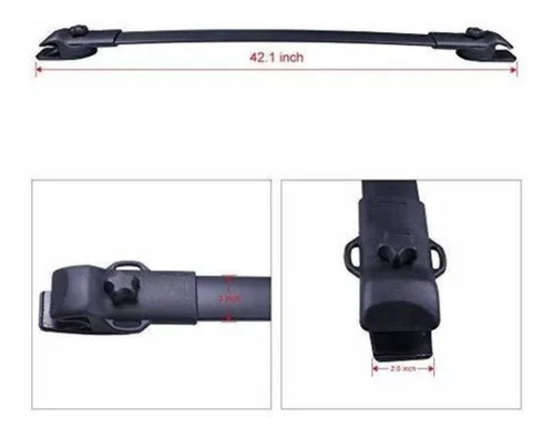 Portaequipajes Para Barra Transversal De Coche Toyota Sienn