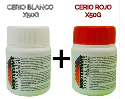 Oxido De Cerio, Compuesto Para Pulir Vidrio. 50Gr