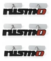 Comprar Emblema Nismo Nissan Frontal Apernado Negro