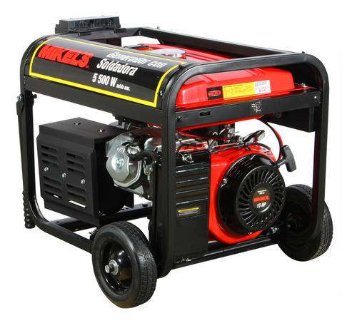 Generador De Corriente Eléctrica Motor 4 Tiempos Con Soldado