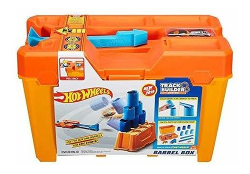 Hot Wheels Generador De Cadenas Stunt Barrel Box