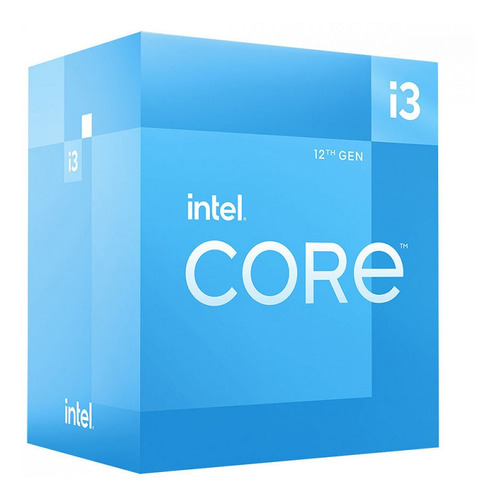 Processador Intel Core I3-12100 12mb 3.3 - 4.3ghz Lga 1700