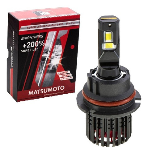 Set Ampolletas 9004 L24 Nano Led Chip Csp 6000k 