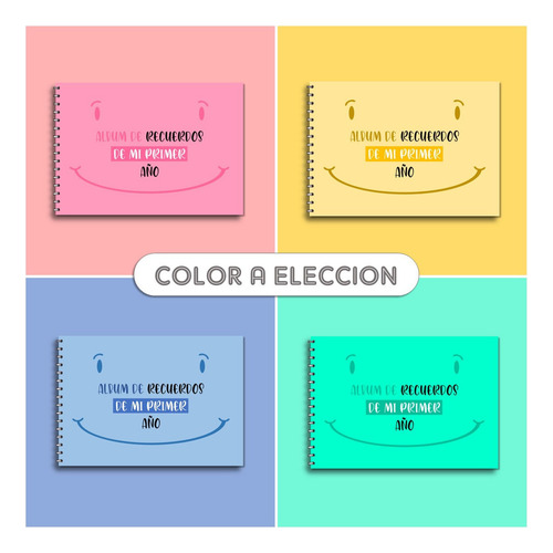Álbum Recuerdos Del Bebé Para Completar 100% Editable